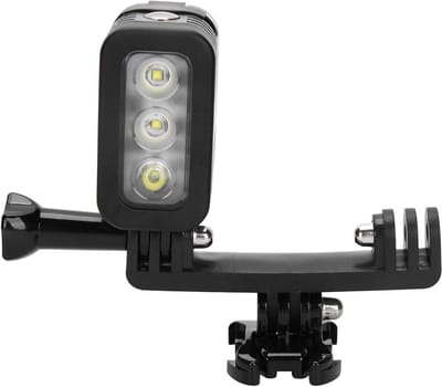 Krachtige Dimbare Waterdichte LED-videolamp - Onderwater Verlichting voor Bewegingscamera's - Duiklamp met 45M Diepte