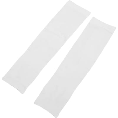 1 Paar Koelende Armmouwen Effen Kleur UV-bescherming Zonnebrandcrème Lange Armmouw voor Zomer Buiten
