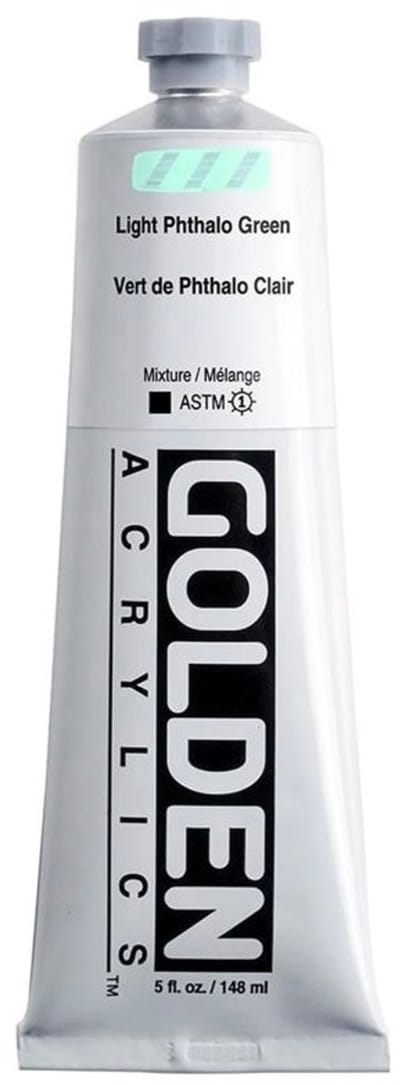 Golden Heavy Body Acrylverf Licht Phthalogroen 148 ml