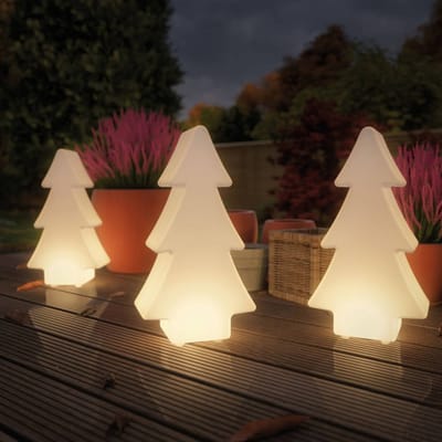 Plug & Shine LED-lichtobject Tree IP67 3000K 2W Wit