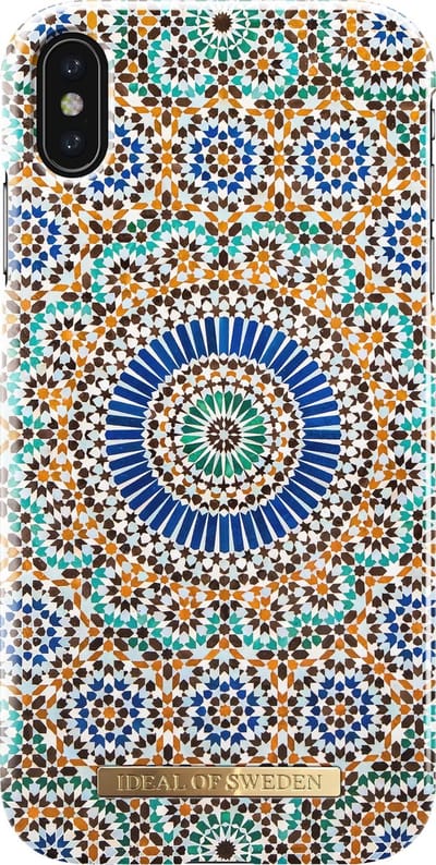 iDeal of Sweden Fashion Case voor iPhone XS Max Moroccan Zellige
