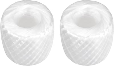 Dailygoods- Touw 200m - Polyester/Nylon - Huishoudelijk - DIY - Gebundelde Verpakking - Lichtgewicht - Koord
