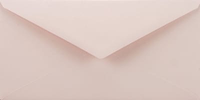 Gladde roze enveloppen DL - 110 x 220 mm - 25 stuks - NK natgelijmde - 115 gram - Sirio Color - Netuno