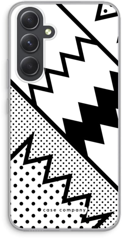 Case Company® - Hoesje geschikt voor Samsung Galaxy A54 hoesje - Pop Art #5 - Soft Cover Telefoonhoesje - Bescherming aan alle Kanten en Schermrand