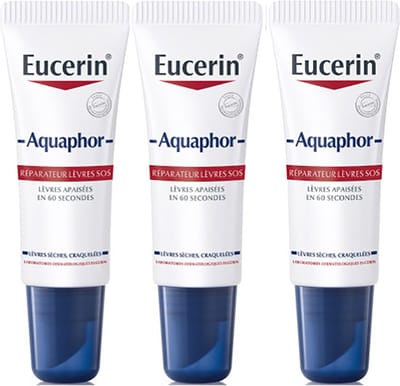 Eucerin Aquaphor SOS Lip Herstel 3x10ml