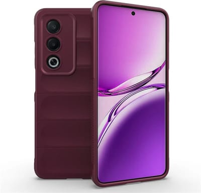 MobyDefend Hoesje - Geschikt voor Oppo A80 5G - TPU Gripcase - Paars