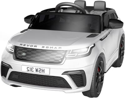 Range Rover Evoque elektrische kinderauto Accu Auto met Bluetooth en afstandsbediening - Roze -3 tot 6 jaar