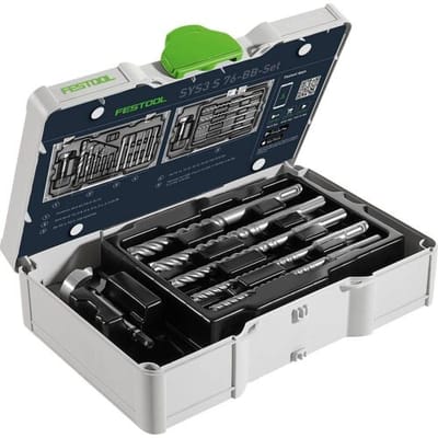 Festool SYS3 S 76-BB-Set 578119 Boor- en bitassortiment Gewapend beton 35 mm