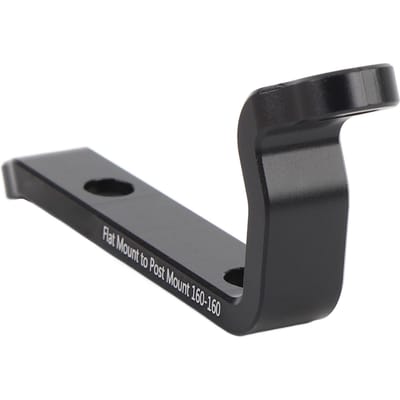 Schijfremadapter 160mm Voor Achter Remklauw Rotor Beugel Converter Mountain naar Racefiets Post gray