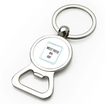 Akyol - meest trotse opa ooit flesopener - Opa - trotse opa - verjaardagscadeau - verjaardag - cadeau - cadeautje voor opa - opa artikelen - kado - geschenk - gift - 9 bij 3 cm
