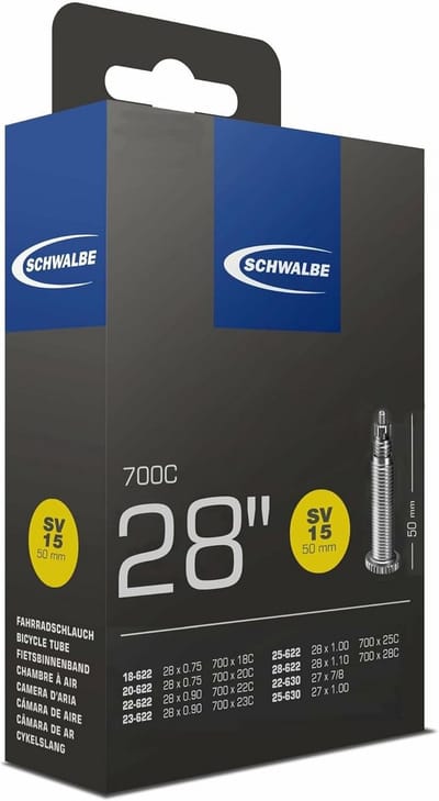 Binnenband Fiets 700x18-28mm met 50mm Presta Ventiel - Lekbestendig