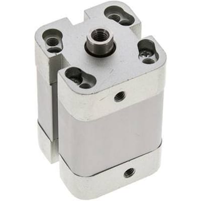 ISO 21287 Compacte Dubbelwerkende Cilinder 25-20mm - Magnetisch