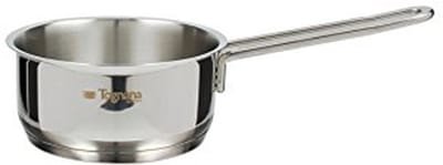 Roestvrijstalen Braadpan 14 cm met Handgreep - Duurzaam en Vaatwasmachinebestendig