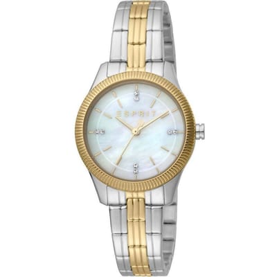 Esprit - ES1L194M1045 Valentina -- Dameshorloge - Staal - Bicolor - Ø30mm