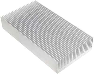 Aluminium Koelprofiel - Koelblok Heatsink - Elektronica Koelen - Grote Afmeting - 150x80x27mm - Zilverkleurig