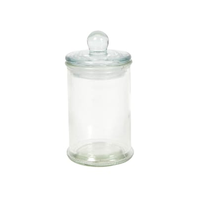 Voorraadpot glas knop  ø6*11cm 150ml