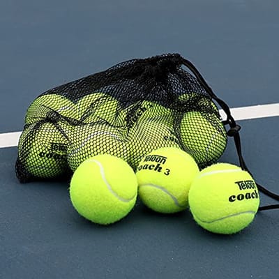 Tennisballen - Oefenballen - Tennistraining - Hoge Veerkracht - 12 stuks - Geel