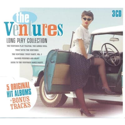 CD VENTURES - Long Play Collection GLD25636 Goldies 2013 Europa Rock Gebruikt gray