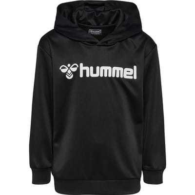 Hummel Jongens Sweatshirt Lange Mouwen Logo-Print Ronde Hals Ribboord Capuchon