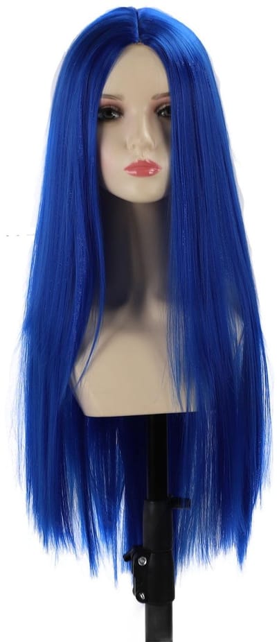 Dailygoods- Pruik Hittebestendig - Lange Rechte Pruik - Synthetisch Haar - Ingebouwd Haarnet - Cosplay/Kerstfeestjes - Gemakkelijk te Draag - Haarstuk