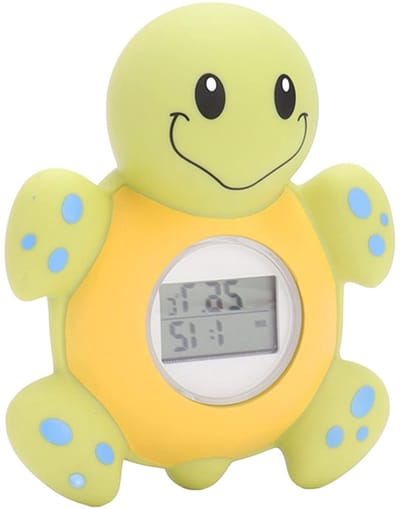 Multifunctionele Badthermometer voor Baby's - Schattige Schildpadvorm voor Veilig en Precies Temperatuur meten tijdens het Badderen