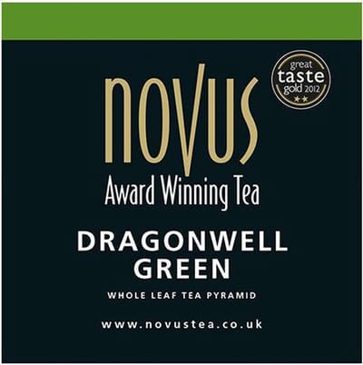 Novus Tea Dragonwell Green 50 stuks - Piramide Theezakjes - Award Winning Tea