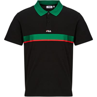 Fila  Polo Shirt Korte Mouw SAGANO RELAXED TAPED POLO SHIRT