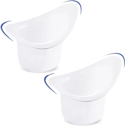 Oogwasbowl Set van 2 - Siliconen Oogspoelbowl van 10ml voor Effectieve Oogverzorging en Hygiëne