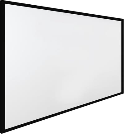 Projectiescherm 130 inch - Groot scherm beamer - Thuisbioscoop presentaties - 160 graden kijkhoek - 16:9 beeldverhouding - Wit