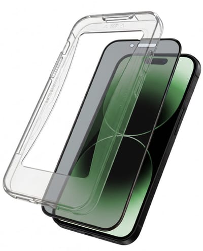 Screenprotector Geschikt voor Apple iPhone 14 Pro - Met Installatie Kit - Privacy Filter - Beschermglas - Flexibel Glas - Tempered Glass - Screen Protector