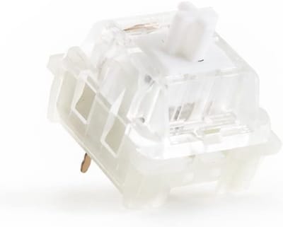 Mechanische toetsenbord switches - Vervangende knoppen - Typen en gamen - Verbeterde soepelheid - 110 stuks - Transparant