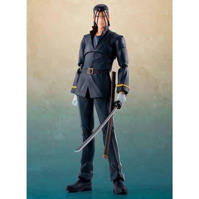 Bandai Tamashii Nations Rurouni Kenshin: Meiji Swordsman Romantic Story S.H. Figuarts Action Figure Hajime Saito 17 cm Action Figuur
