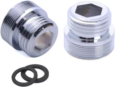 Messing Adapter voor Waterkraan met NPT Draad, Geschikt voor Tuinslang en Waterfilter Verbinding G1/2