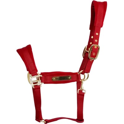Kentucky Horsewear - Velvet halster rood pony
