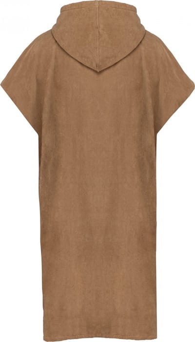 PROACT® Uniseks poncho met capuchon van badstof PA581 - Camel - L/XL