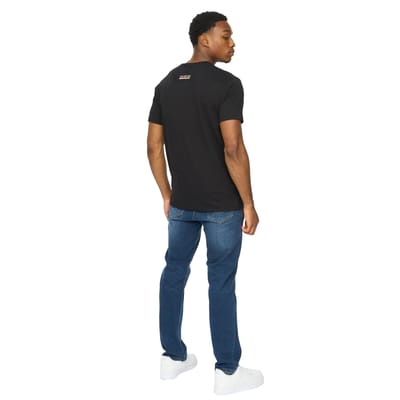 Duck and Cover Heren Ashland T-Shirt (Zwart)