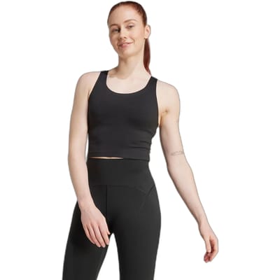 Adidas Performance Adidas All Me Medium Support Tanktop-Beha - Dames - Zwart