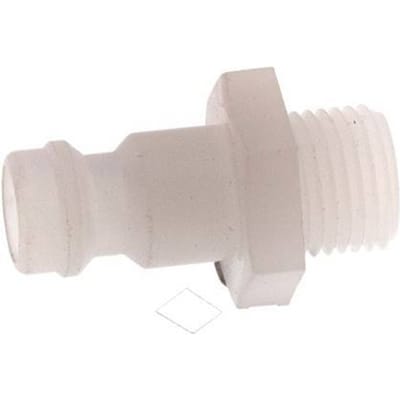 PVDF DN 5 Koppeling Insteeknippel G 1/8 inch Buitendraad