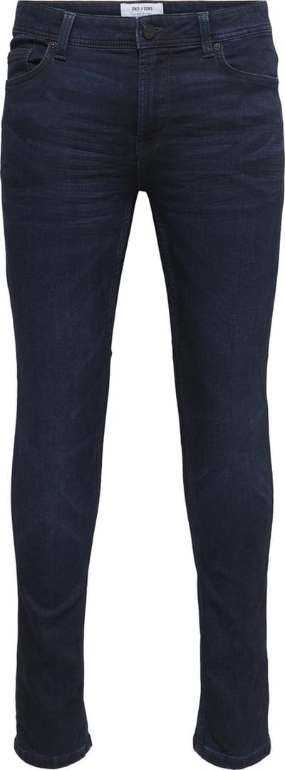 Heren O&S Slim Fit Jeans Klassieke Broek Denim Pantalon Skinny Trousers Stone Washed