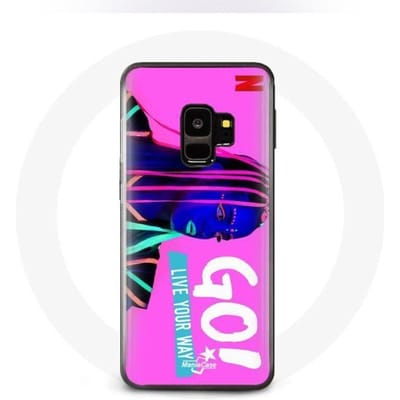 Case voor Samsung Galaxy S9 Plus Volg je dromen Mía Cáceres Go! Leef op jouw manier