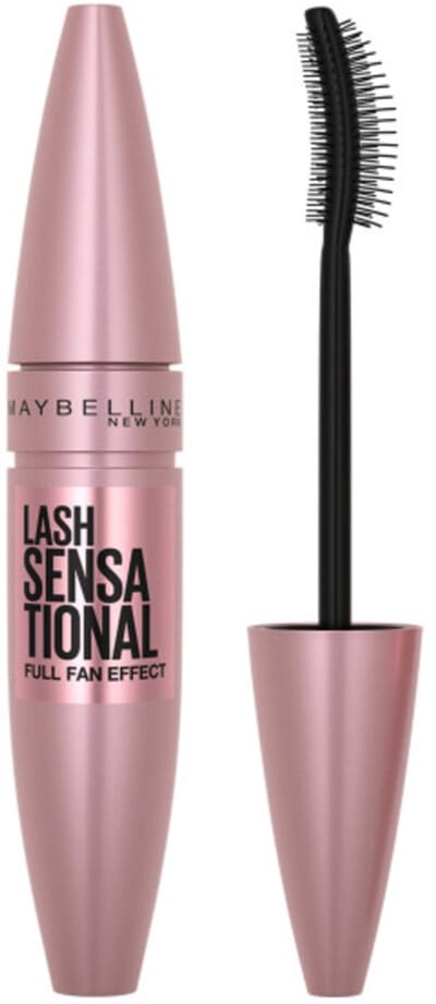 Maybelline Lash Sensational Mascara - Voordeelverpakking 3 stuks - Intense Black - Zwart
