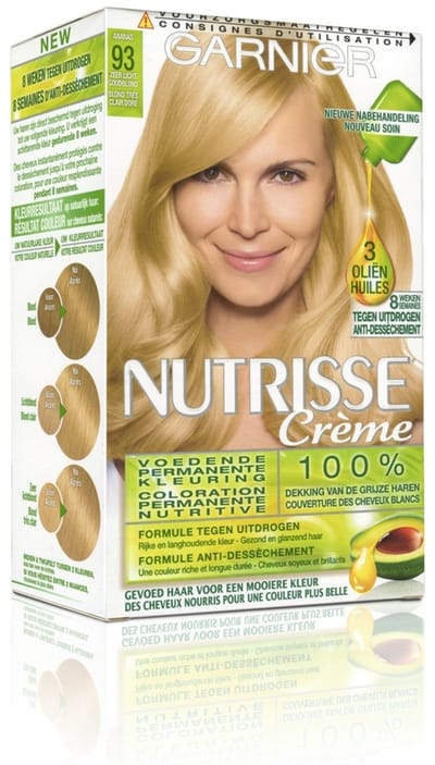 Garnier Nutrisse Ultra Crème 9.3 - Zeer Licht Goudblond - Intens voedende permanente haarkleuring