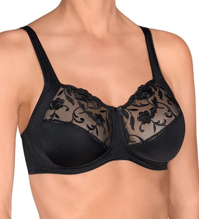Felina Moments Bh zonder Beugel 0000319 004 Black - maat EU 75D / FR 90D