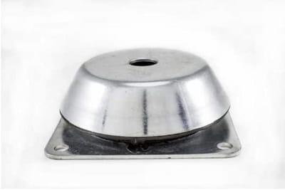 Machinevoeten - Trillingsdempers - Apparatuur Stabiliseren - Optimale Isolatie - 2 stuks M10 - Zwart