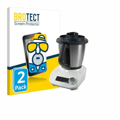 BROTECT - Screenprotector voor Vorwerk Thermomix Friend - Folie Beschermfolie matte 2 Stuks