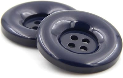 Ronde Naaiknopen van Hars met 4 Gaten voor Kleding, DIY Projecten en Scrapbooking - Set van 10 Stuks