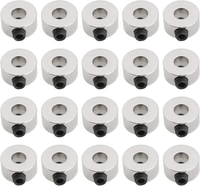 20-delige 3mm Snelsluitringen van Metaal met Grubschroef voor Automotive, Robotica en Productie