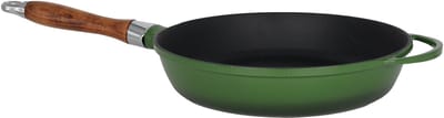 Lava Koekenpan - 24 cm - 2.0 liter - Gietijzer - Groen