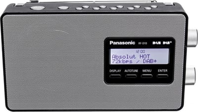 Panasonic RF-D10EG-K - DAB/DAB+/FM - Mono - Black