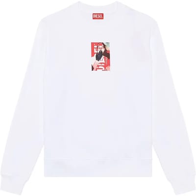 Diesel Ginn N1 Sweatshirt Wit M Man